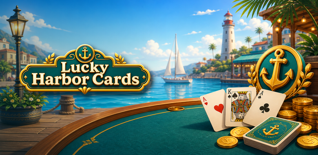 Lucky Harbor Cards harbor blackjack banner
